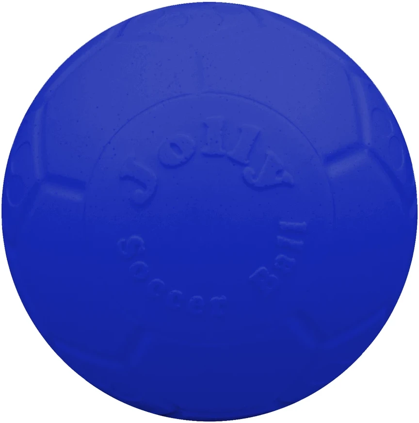 „Jolly Pets“ – „Jolly“ futbolo kamuolys – mėlynas – didelis (20 cm)