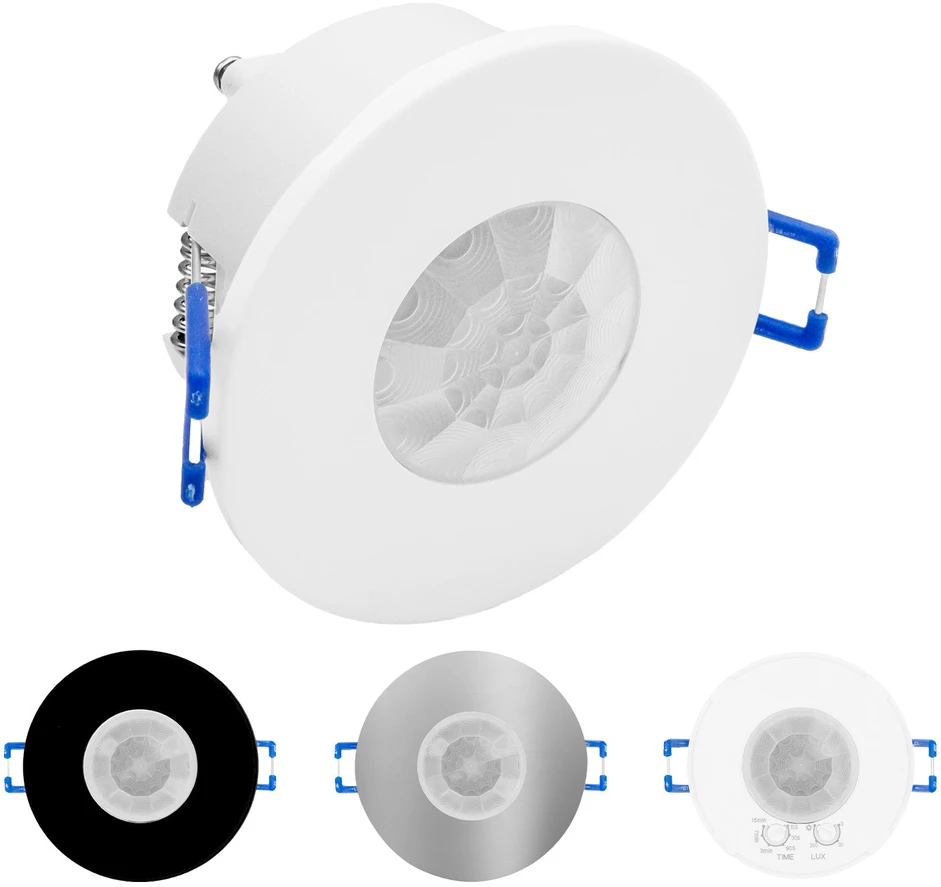 Judesio jutiklis PIR Maclean, Montuojama, zasięg 8m, 600W/1200W, 220-240V AC, 50/60Hz, MCE821