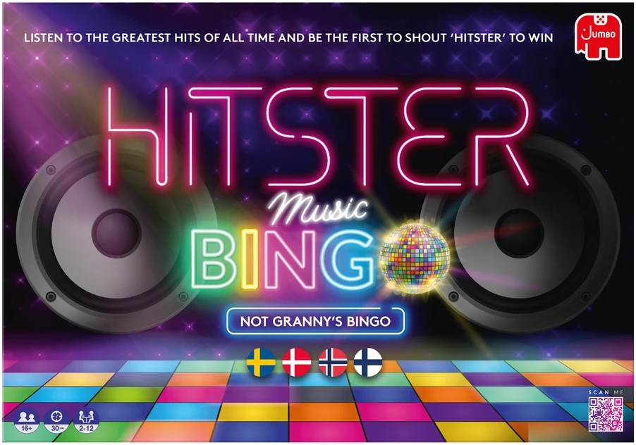 Jumbo „Hitster Bingo Nordic“ (HIT010NOR)