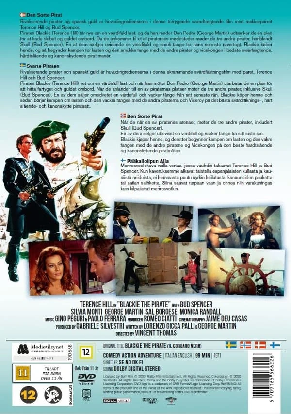 JUODASIS PIRATAS (TERENCE'AS HILLAS IR BUDAS SPENCERIS) TRINITY