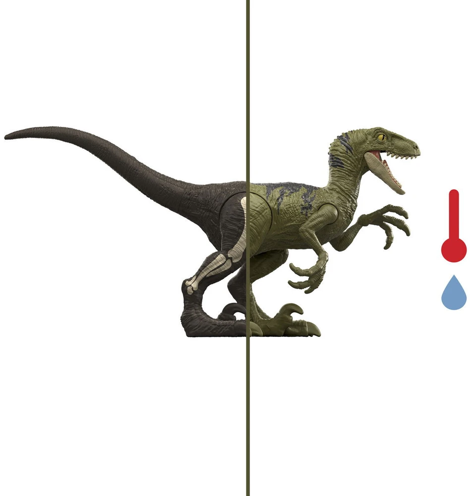 Mattel JURASSIC WORLD spalvų keitimo siurprizas (JDC52)