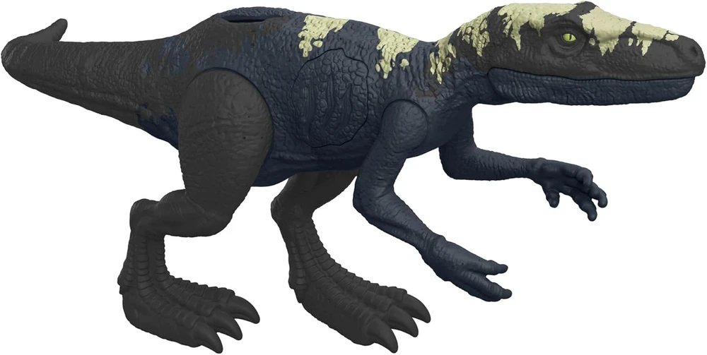 Jurassic World Juros periodo pasaulis – didelė epinė ataka – herrerasaurus su žala, šviesa ir garsu (HTP66)
