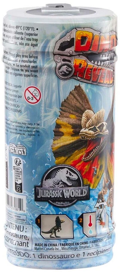 Mattel JURASSIC WORLD spalvų keitimo siurprizas (JDC52)