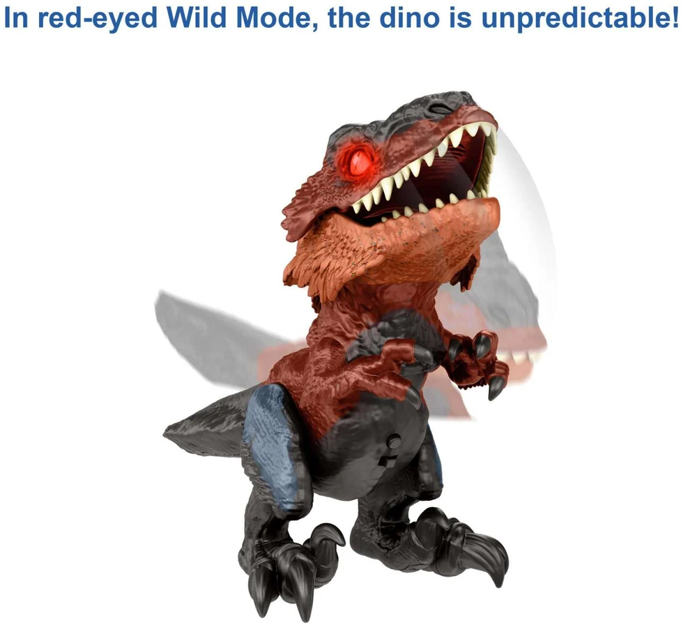 Jurassic World Juros periodo pasaulis – elektroninis narvo neužrakintas ugnies dinozauras (GWD70)
