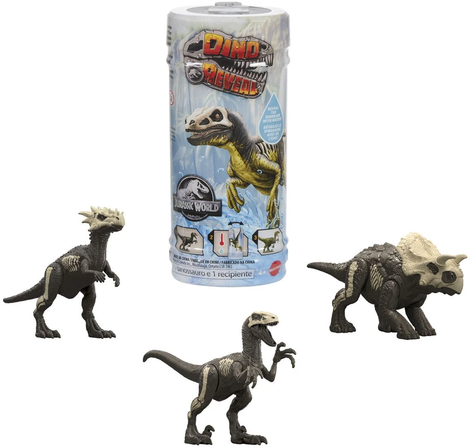 Mattel JURASSIC WORLD spalvų keitimo siurprizas (JDC52)
