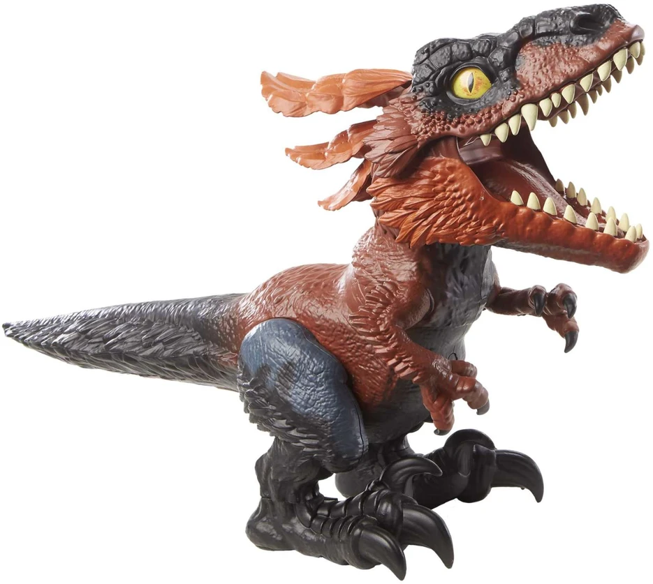 Jurassic World Juros periodo pasaulis – elektroninis narvo neužrakintas ugnies dinozauras (GWD70)