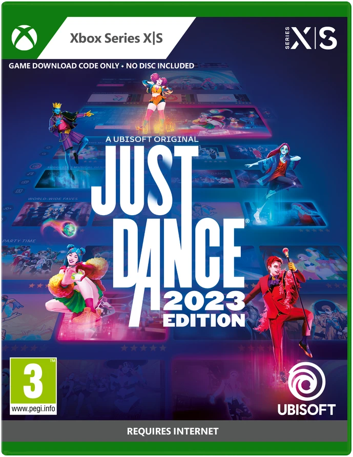 Žaidimas. Just Dance 2023 (KODAS DĖŽUTĖJE)