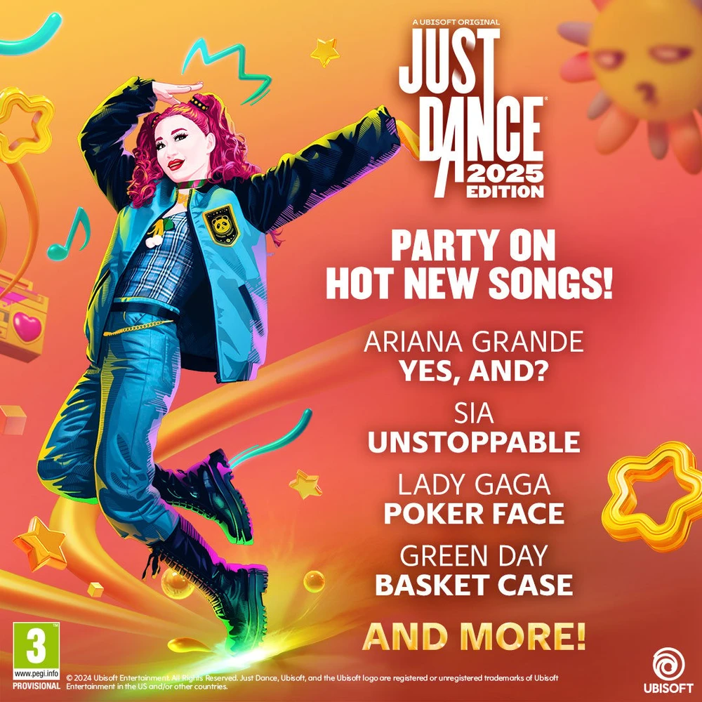 „Ubisoft Just Dance 2025“ leidimas (KODAS DĖŽUTĖJE)