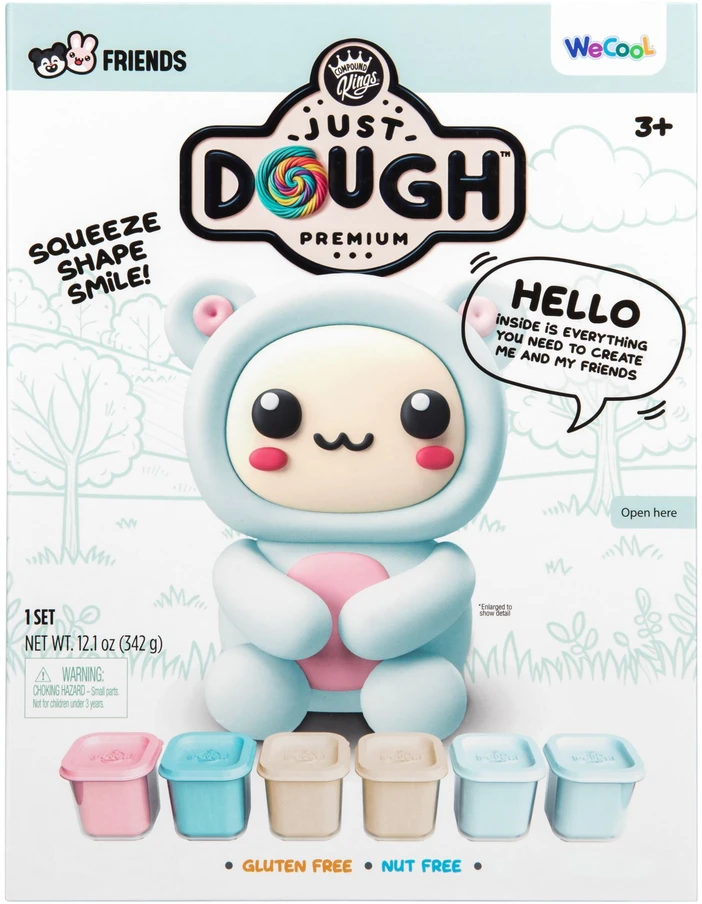 „Just Dough“ – meškiuko tešlos rinkinys (40376)