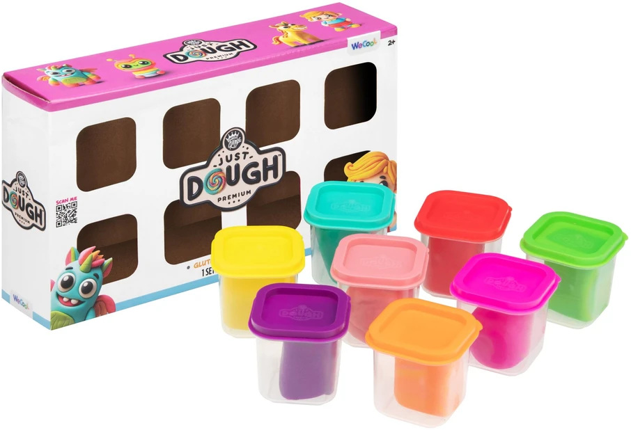„Just Dough“ – ryškių spalvų, 8 vnt. pakuotė (40381)