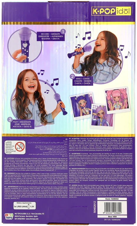 K Pop Idol K POP - Mikrofonas (928602)