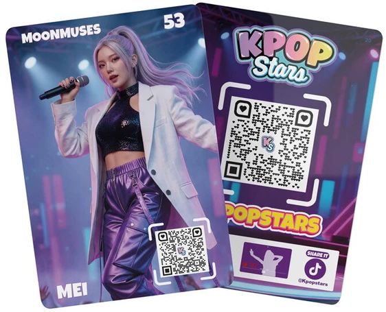K-Pop KPOP Stars kortelės, K02KPS01