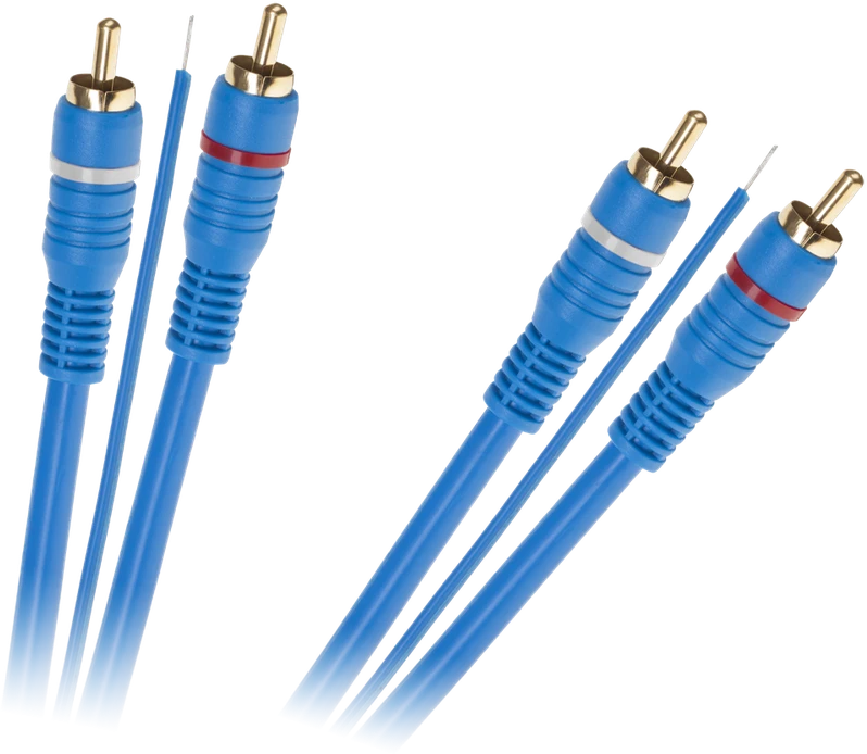 Oem Kabelis 2 x RCA - 2 x RCA + laidas 5 m