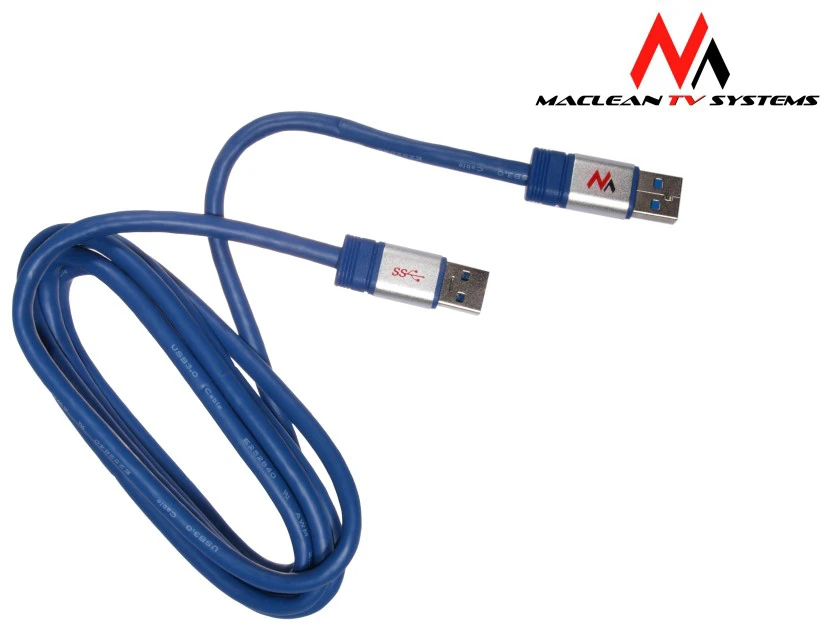 MACLEAN MCTV-606 Maclean MCTV-606 USB 3.0 AM – AM kabelis 1,8 m
