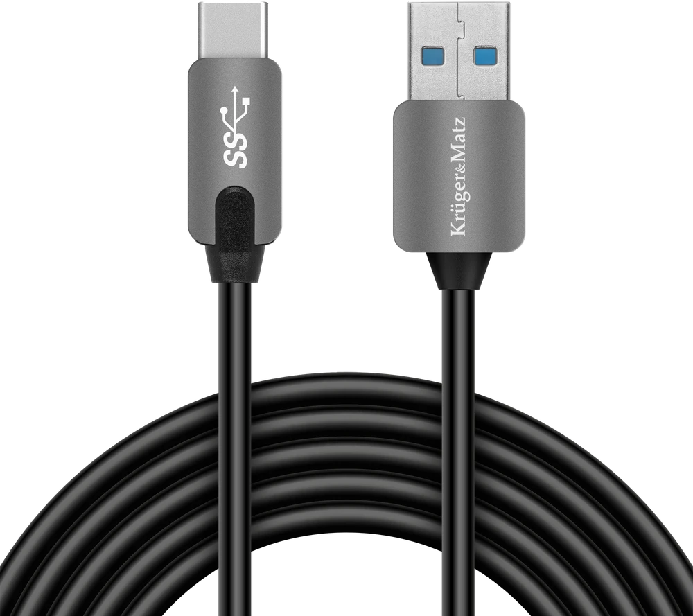 Kruger & Matz USB 3.0 - USB-C laidas 1m
