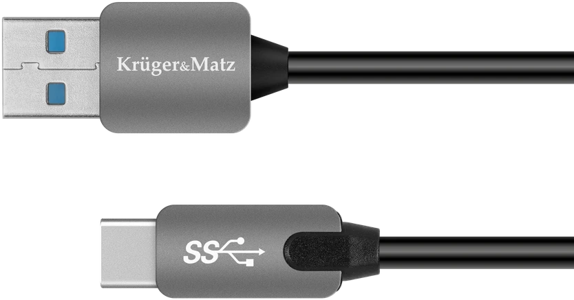 Kruger & Matz USB 3.0 - USB-C laidas 1m