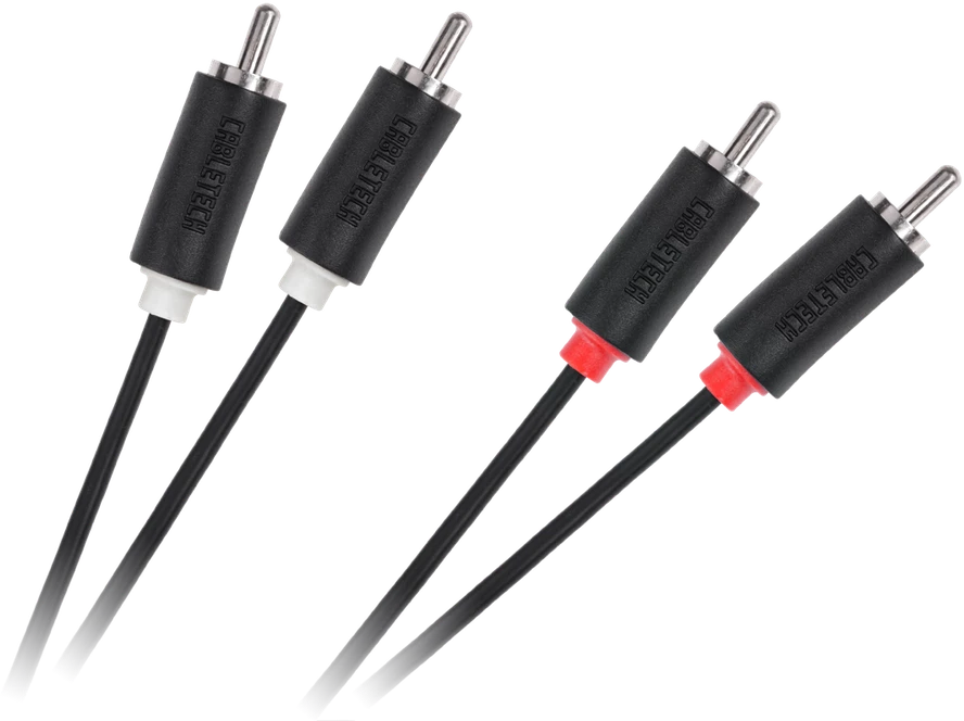2RCA-2RCA kabelis 1.8 m Cabletech standartas