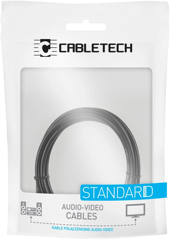 Kabelis JACK 3.5 kištukinis lizdas 5m Cabletech standartas