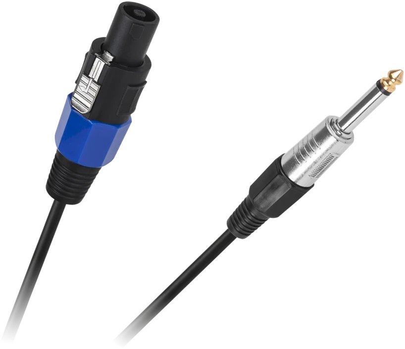 Cabletech Kabelio JACK 6.3 kištukas - STC kištukas 10m HQ