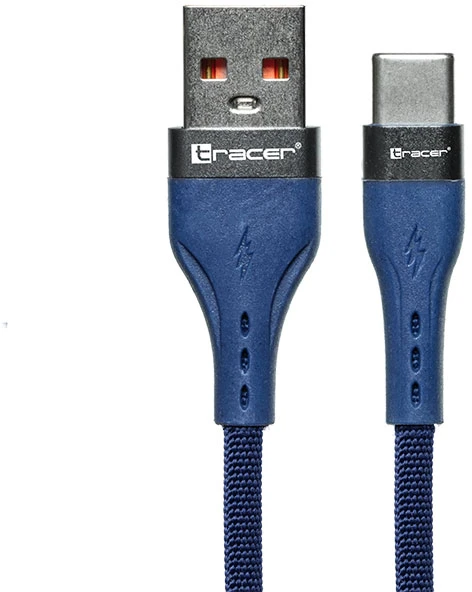 Kabelis TRACER USB A - Tipas C 1m NB