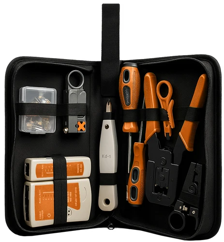 Bigstren Cable Tester - Bigstreen 25835 Network Kit