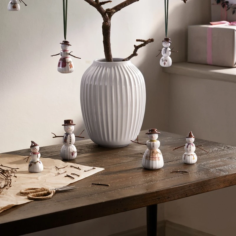 Kähler - Hammershøi Kalėdinis papuošalas Snow Woman - H9 cm