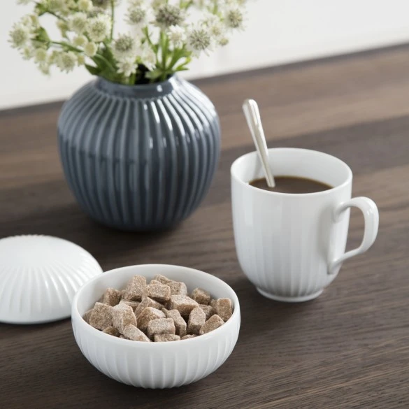 Kähler - Hammershøi Puodelis - 33 cl - Baltas