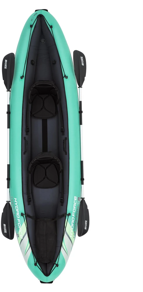 Bestway 2 asmenų kayak Ventura Elite X2 pripučiama valtis Hydro Force irklas 65052