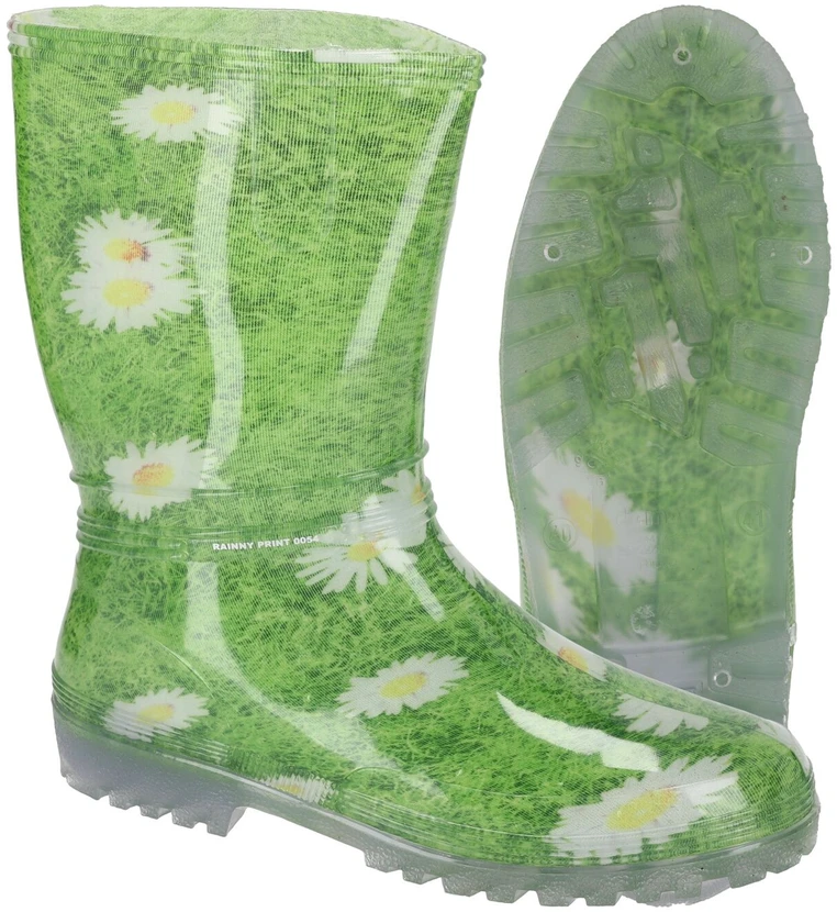 Kalosze Moteriški guminiai batai daisy (0054 a) iš PVC, 39/40 dydis, demar