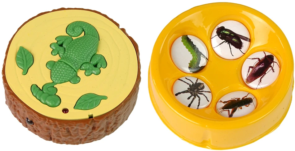 Nuotoliniu būdu valdomas chamelionas Lean Toys, 28 cm