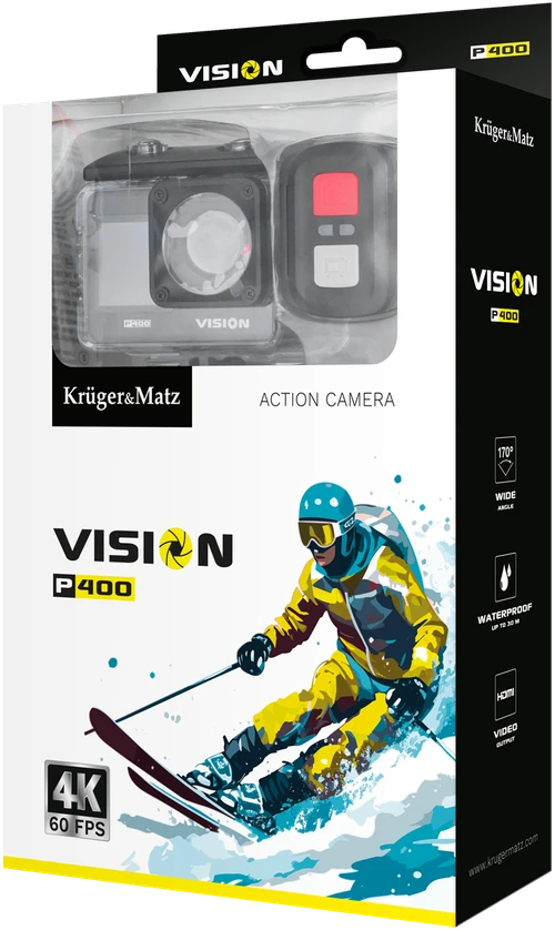 Kruger & Matz Vision P400 sporto kamera