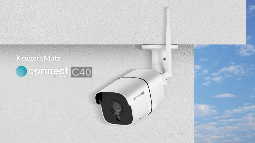 Kruger & Matz Connect C40 Tuya Wi-Fi apsaugos kamera