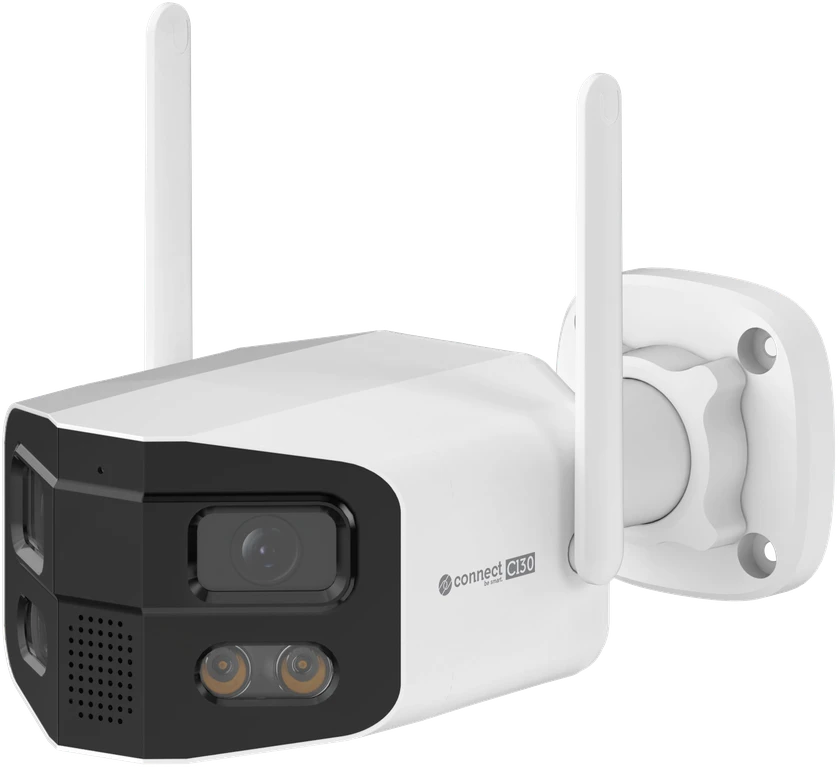 Kruger & Matz Connect C130 Tuya Smart Life lauko WiFi kamera, panoraminė, 4 MP.