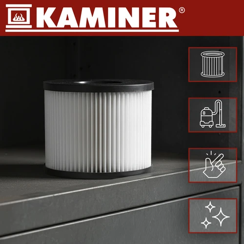 Kaminer HEPA filtras pelenu siurbliui 1162 1170