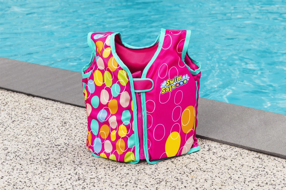 Bestway Pripučiamos plaukimo liemenės Aquastar Swim Safe, įvairių spalvų