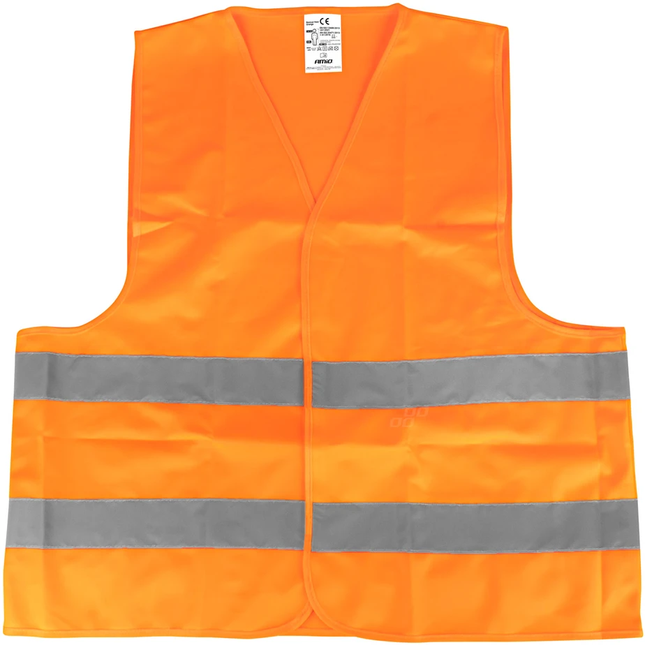Įspėjamoji atšvaitinė liemenė XXL, oranžinė AMIO-03985