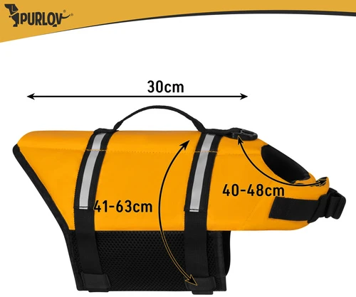 Dog Life Jacket - Size M Purlov