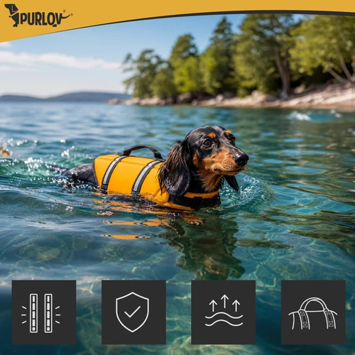 Dog Life Jacket - Size M Purlov