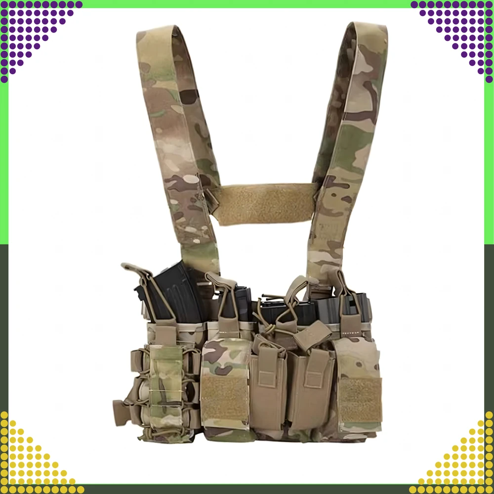 Kamizelka Taktinė karinė liemenė, apsauginė Molle, lengvas Airsoft Asg maišelis