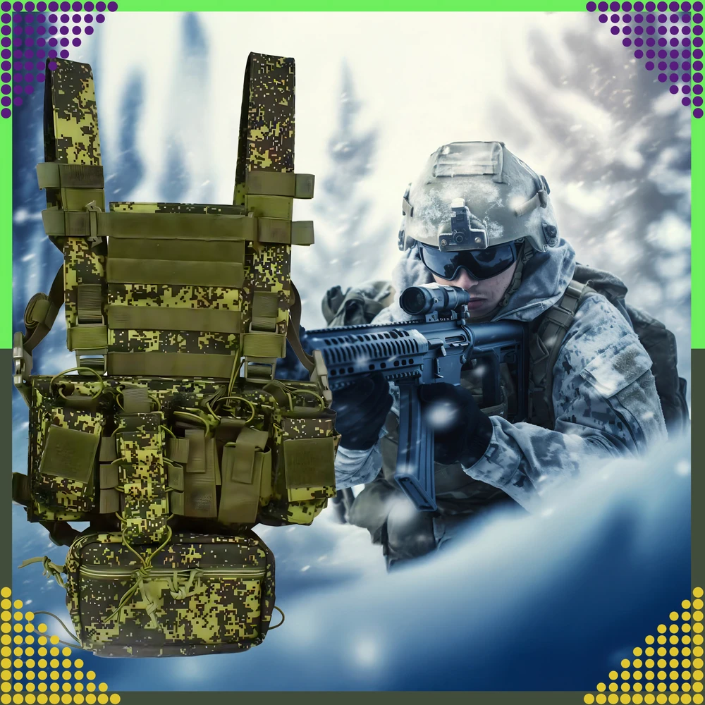Kamizelka Taktinė karinė liemenė, apsauginė Molle, lengvas Airsoft Asg maišelis