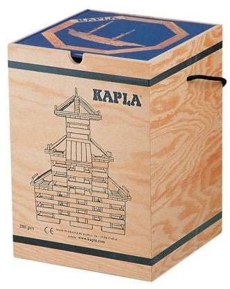 Kapla kaladėlės 280 vnt. - Mėlyna knyga (kapla280)