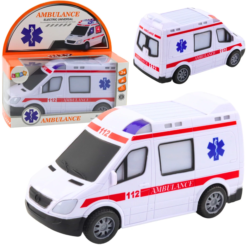 Lean Toys greitosios pagalbos mašina