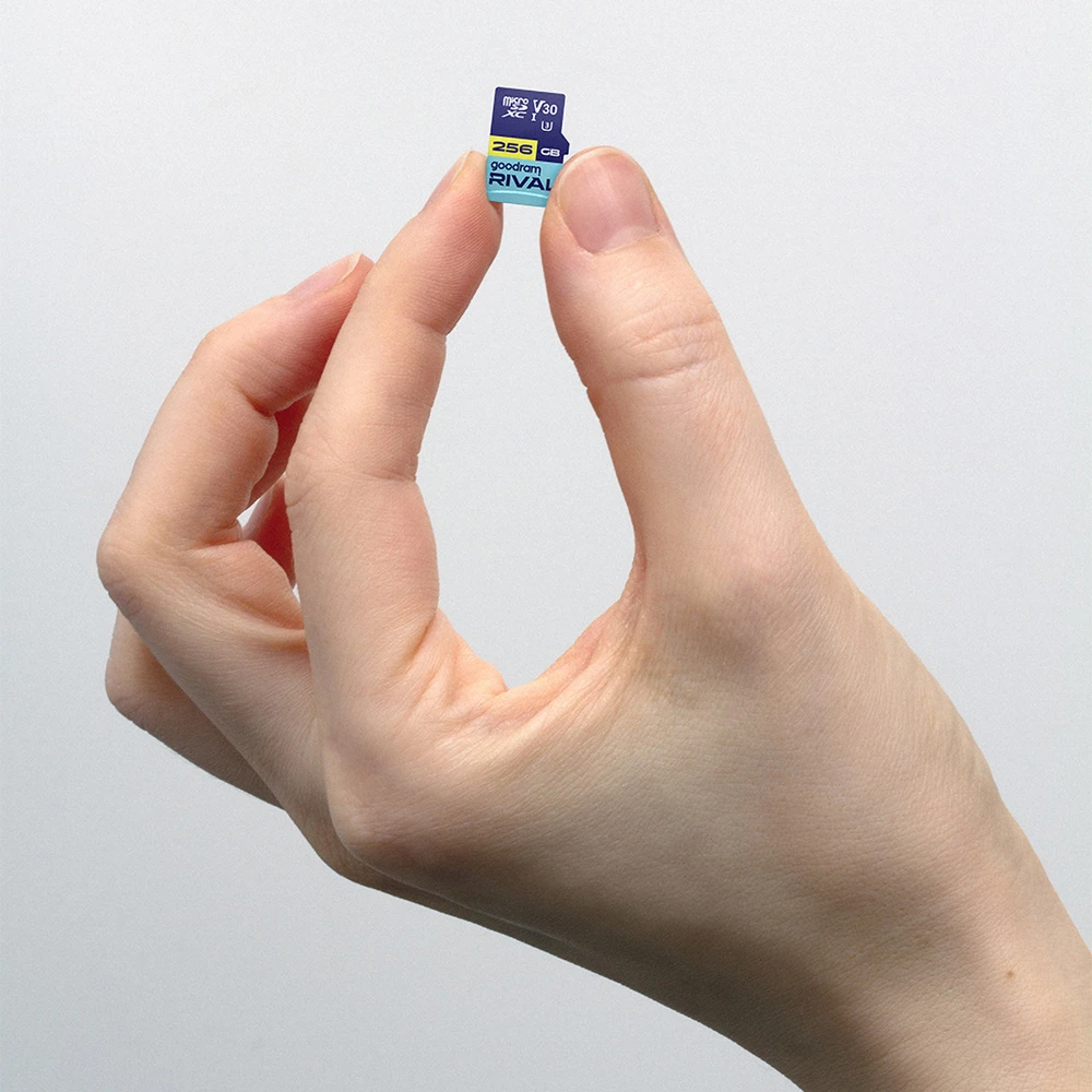 GOODRAM RIVAL M3AA 256 GB Micro SDXC V30 UHS-I U3 + adapteris (GGSM3AA-2560R12)