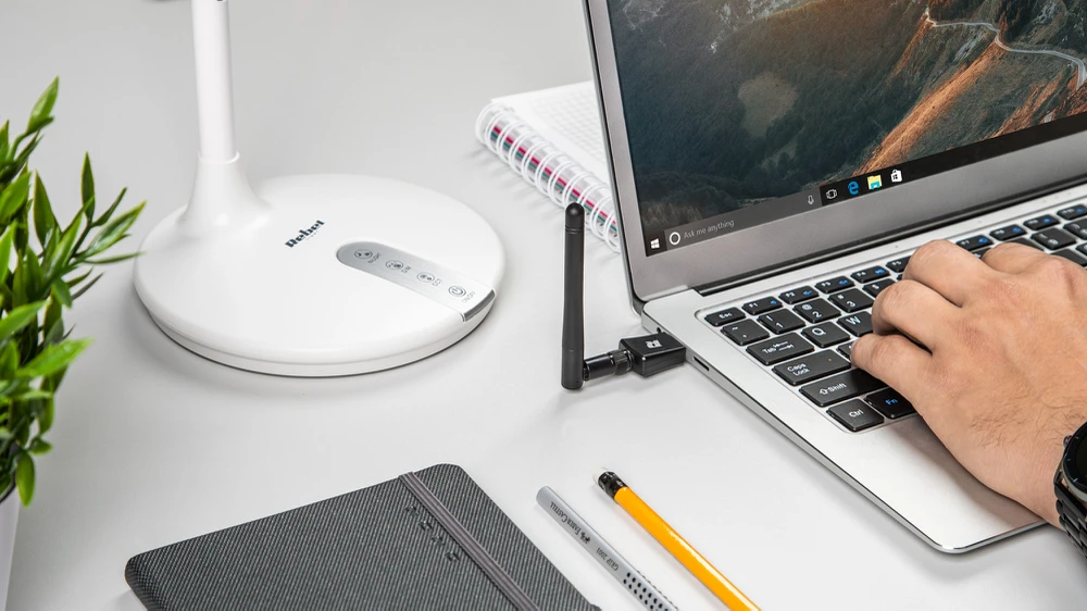 Rebel WiFi tinklo plokštė 5GHz 802.11 a/c/b/g/n USB adapteris su antena