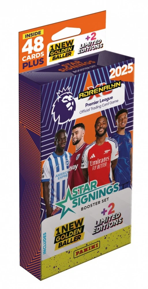 Panini Kortos „Premier“ lygos 2025 m. žvaigždžių pasirašymų kortelės