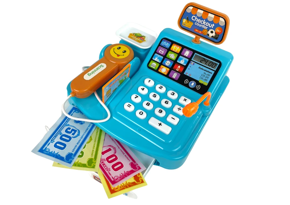 Žaislinis kasos aparatas Lean Toys