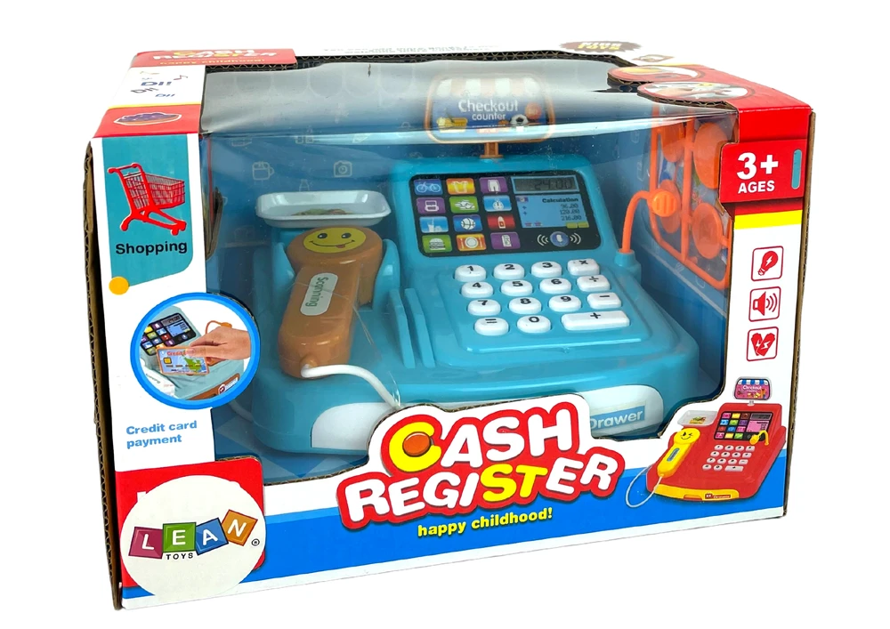 Žaislinis kasos aparatas Lean Toys