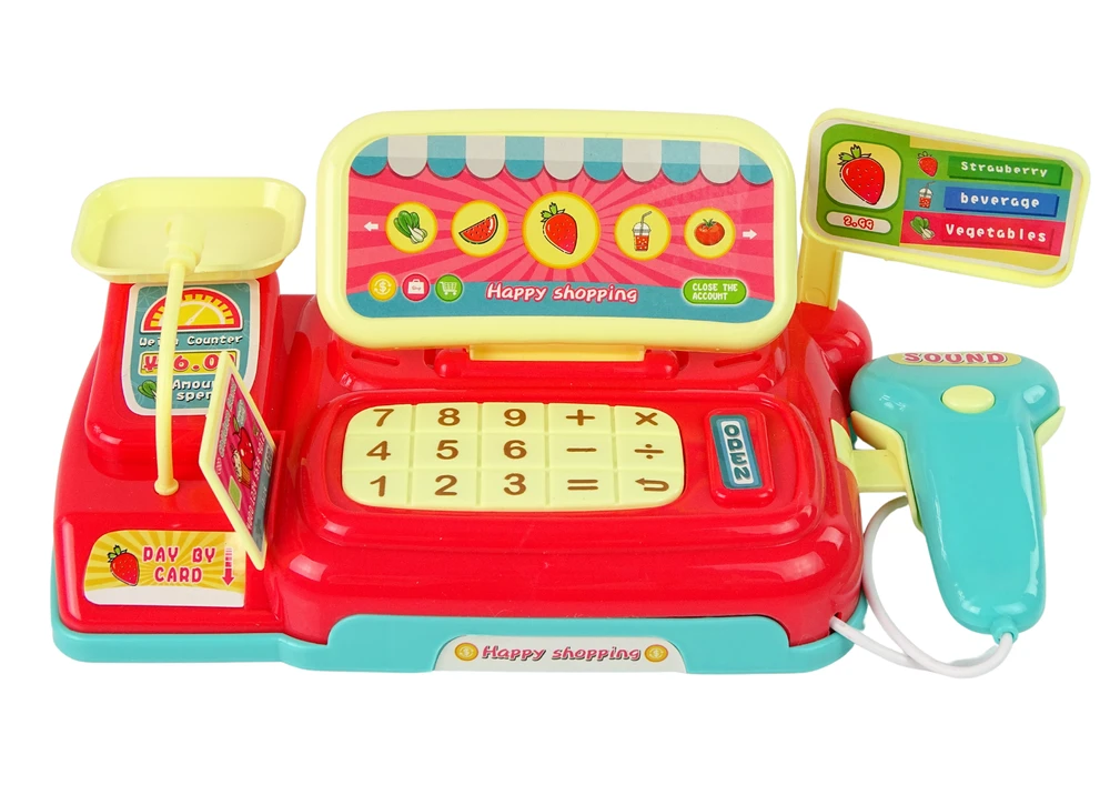 Kasos aparatas su vežimėliu Lean Toys