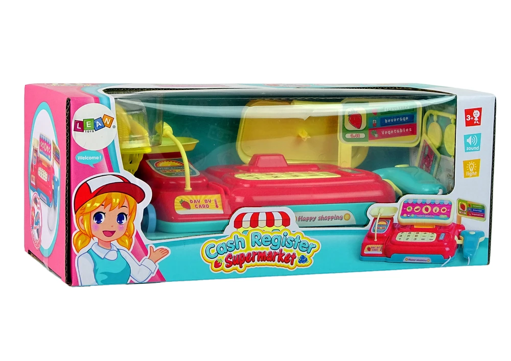 Kasos aparatas su vežimėliu Lean Toys