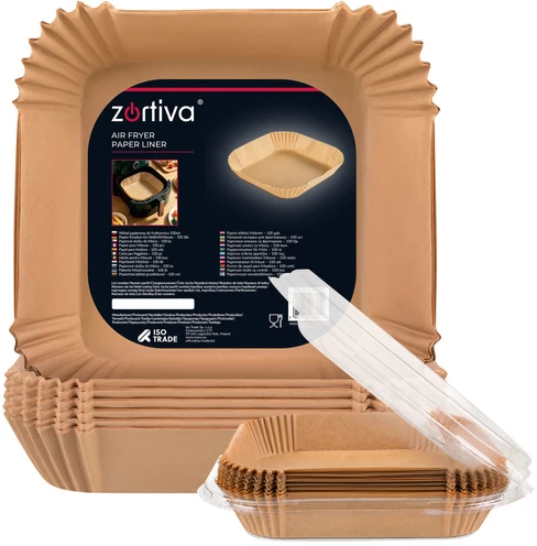 Popierinis įdėklas gruzdintuvei 100 vnt. Zortiva